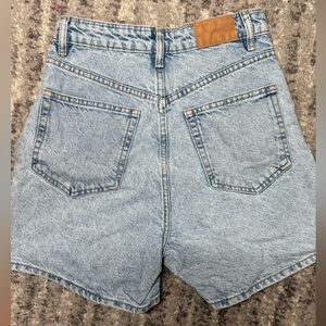 Zara Light Blue Denim Shorts